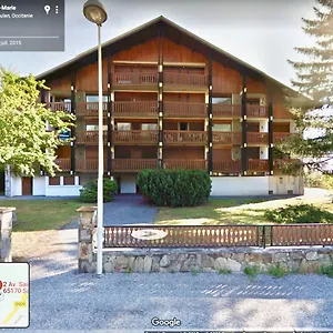 T2 Centre Village - Proximite Telecabine - Vue Montagne Plein Sud - Terrasse Couverte - Balcon - 1 Lit Double En 160 - Salon 1 Canape Convertible En 140 - Cuisine Separee Saint-Lary-Soulan